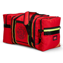 Load image into Gallery viewer, LINE2design Firefighter Jumbo Gear bag with Reflective Trim and Maltese Cross
