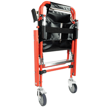 Load image into Gallery viewer, LINE2design Stair Chair - Medical Foldable Aluminum Mobile Evacuation Chair- Red

