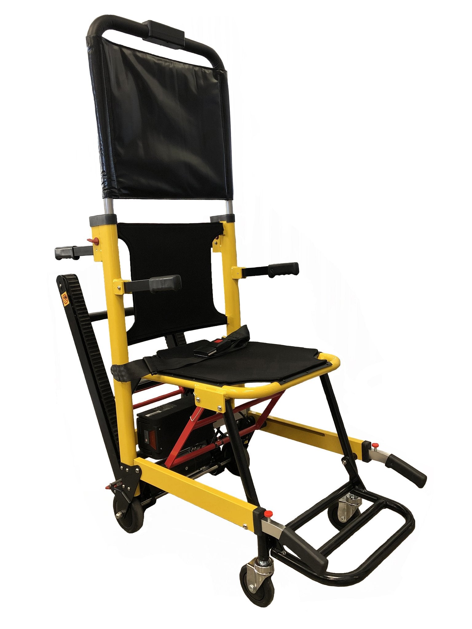 Genesis Mobile Stairlift - Battery Powered Portable Stair Wheelchair - Motorized Chair Lift, Yellow