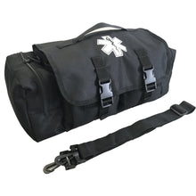 Load image into Gallery viewer, LINE2design First Aid Responder Emergency Star of Life Logo Medical EMS Bag with Zippered Pockets &amp; Shoulder Straps
